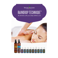 ヤングリビング レインドロップ テクニック ガイドブック 8P